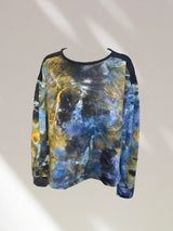 LENA - blue • gold marble