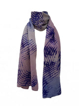 Merino trefill | scarf, pink•lavender