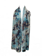 Merino trefill | scarf, turquoise amethyst