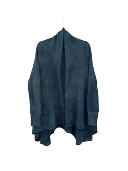 Teppapeysa|Blanket sweater, steel blue
