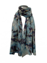 Merino trefill | scarf, turquoise amethyst