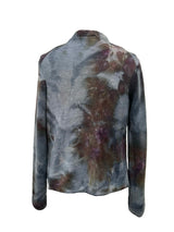 MARÍN merino - grey • brown marble