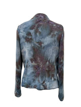 MARÍN merino - grey • brown marble