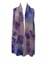 Merino trefill | scarf, pink•lavender
