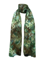 Merino trefill | scarf, mosi • moss