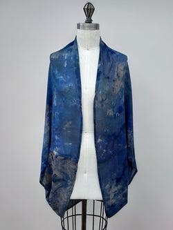Silki ermi | Silk sleeve, blá•blue