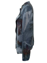 MARÍN merino - grey • brown marble, L