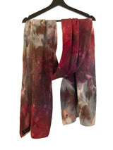 Merino trefill | scarf, terra rossa