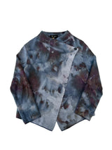 MARÍN merino - grey • brown marble