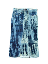 Recycled denim skirt, Indigo Mirage